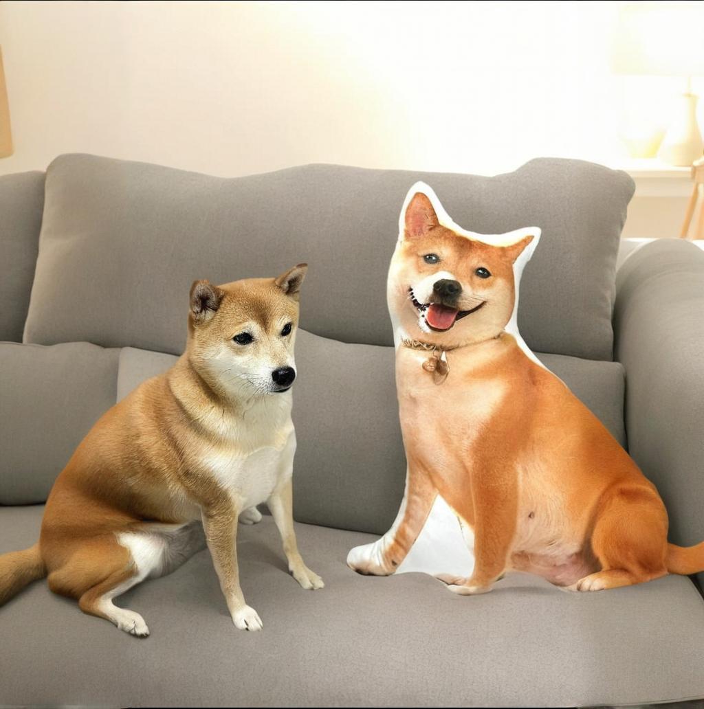 Custom Pet Photo Pillow: Cuddly Keepsake Gift