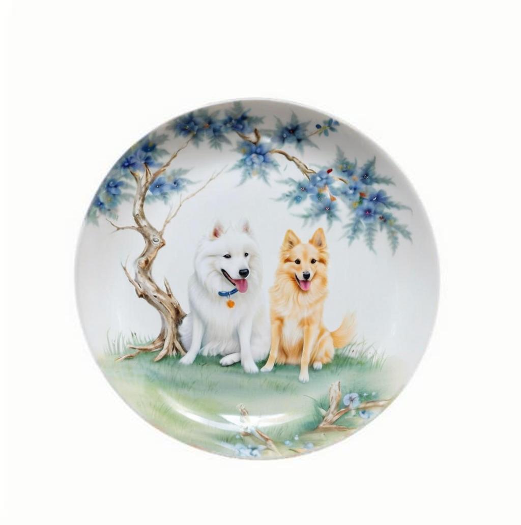 Custom Pet Portrait Porcelain: Elegant Keepsake Gifts