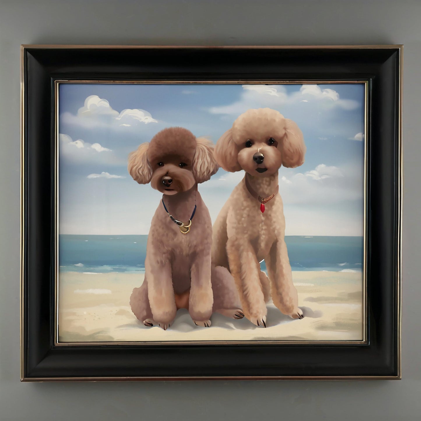 Hand-Painted Pet Portraits: Unique Custom Gifts for Pet Lovers