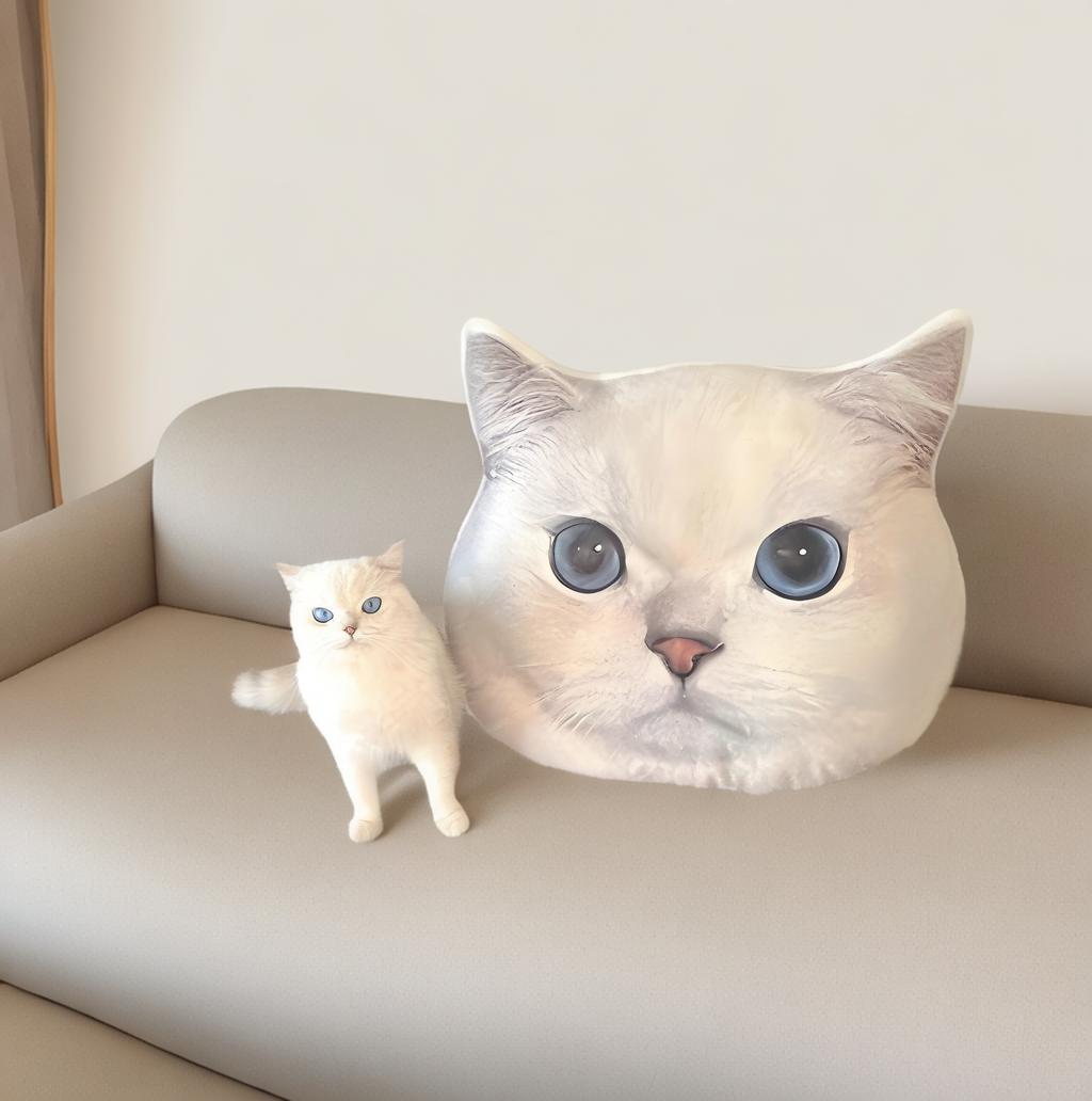 Custom Pet Photo Pillow: Cuddly Keepsake Gift