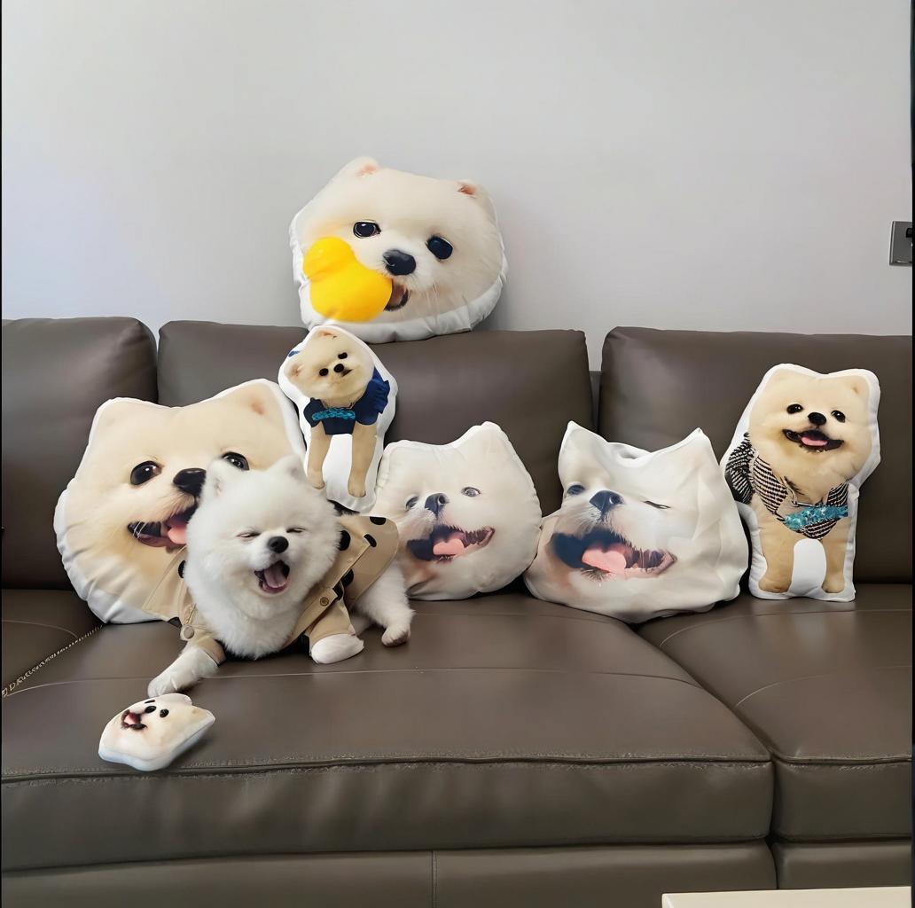 Custom Pet Photo Pillow: Cuddly Keepsake Gift