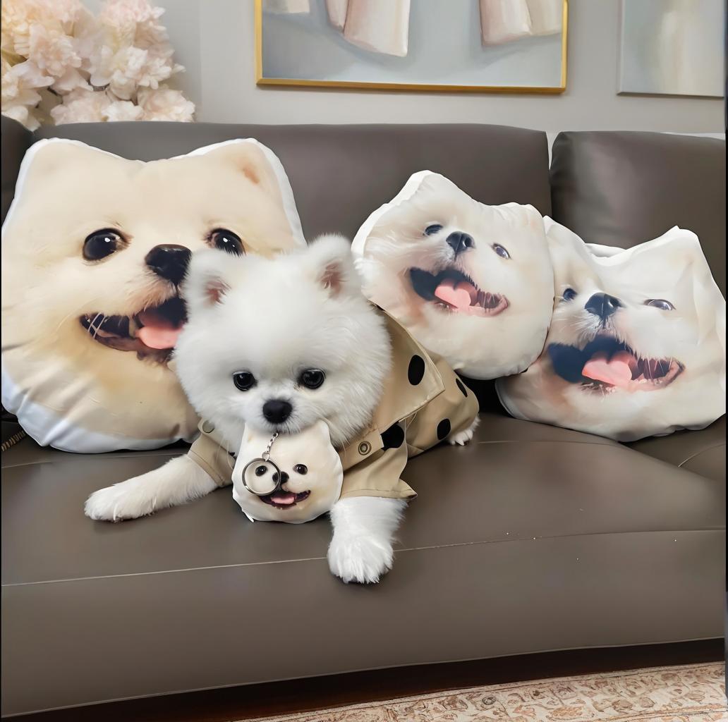 Custom Pet Photo Pillow: Cuddly Keepsake Gift