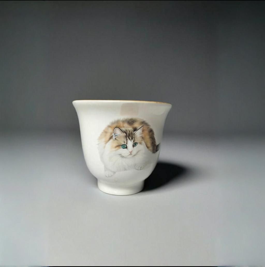 Custom Pet Portrait Porcelain: Elegant Keepsake Gifts