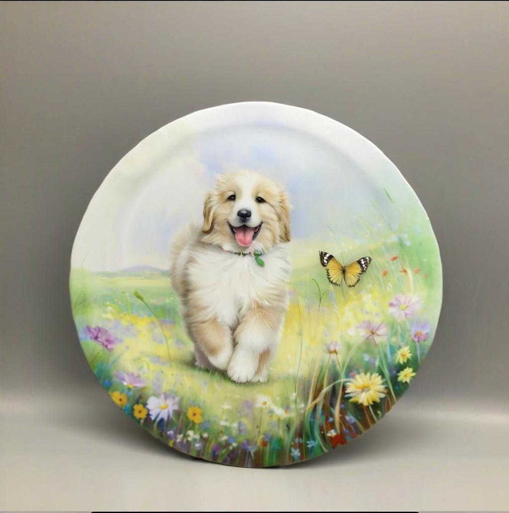 Custom Pet Portrait Porcelain: Elegant Keepsake Gifts