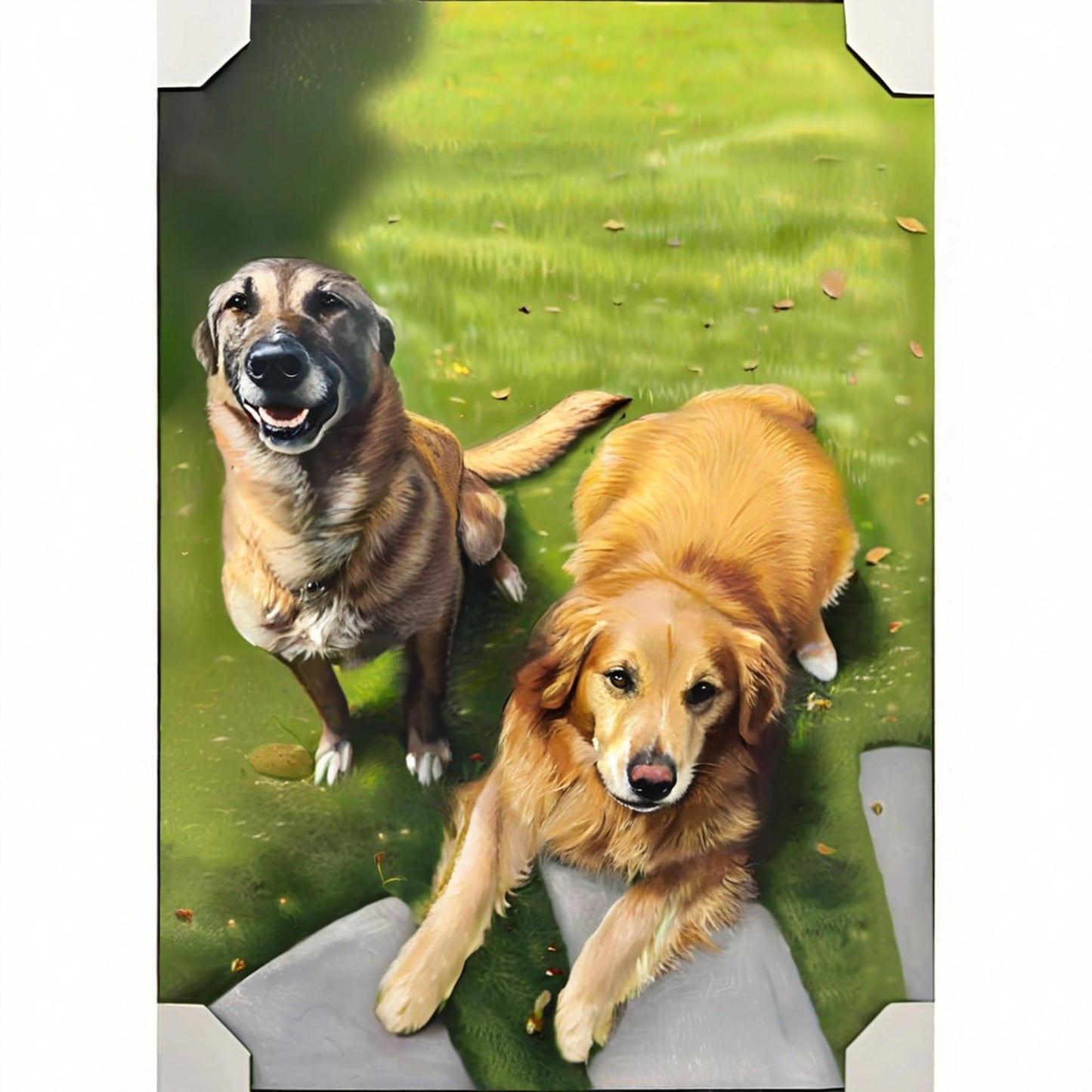 Hand-Painted Pet Portraits: Unique Custom Gifts for Pet Lovers