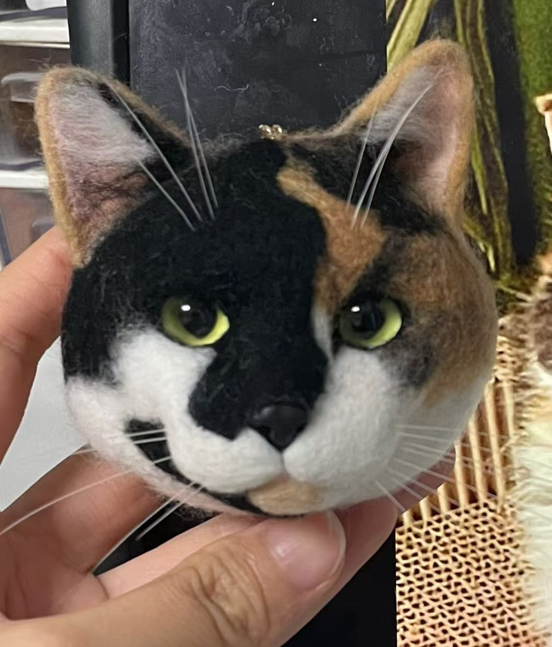 Custom Felt Pet Sculpture - Personalized Keepsake for Pet Lovers